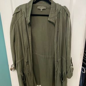 Green Cardigan